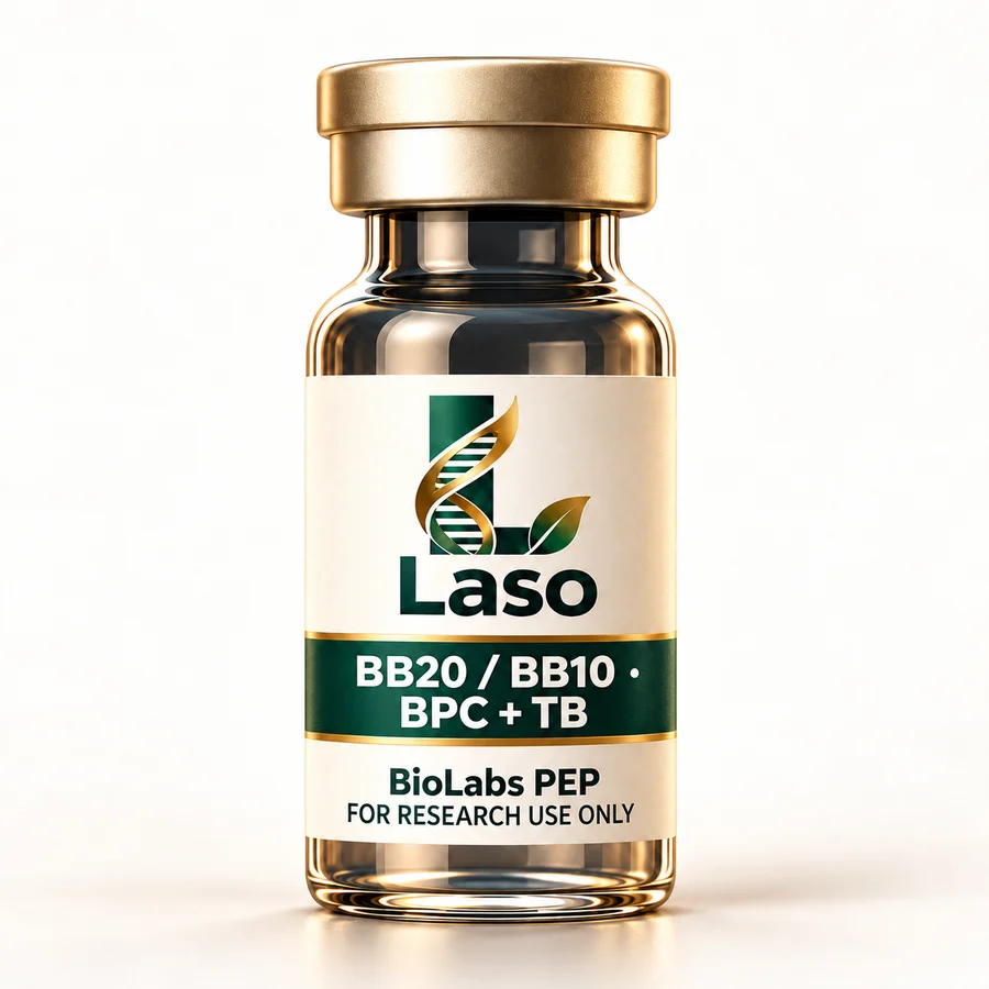 BB20 / BB10 · BPC + TB — Laso brand packaging concept